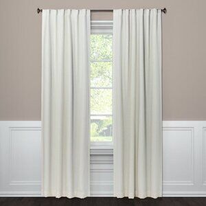 Blackout Curtains, 2 Panels, 84"x50", Aruba - Threshold